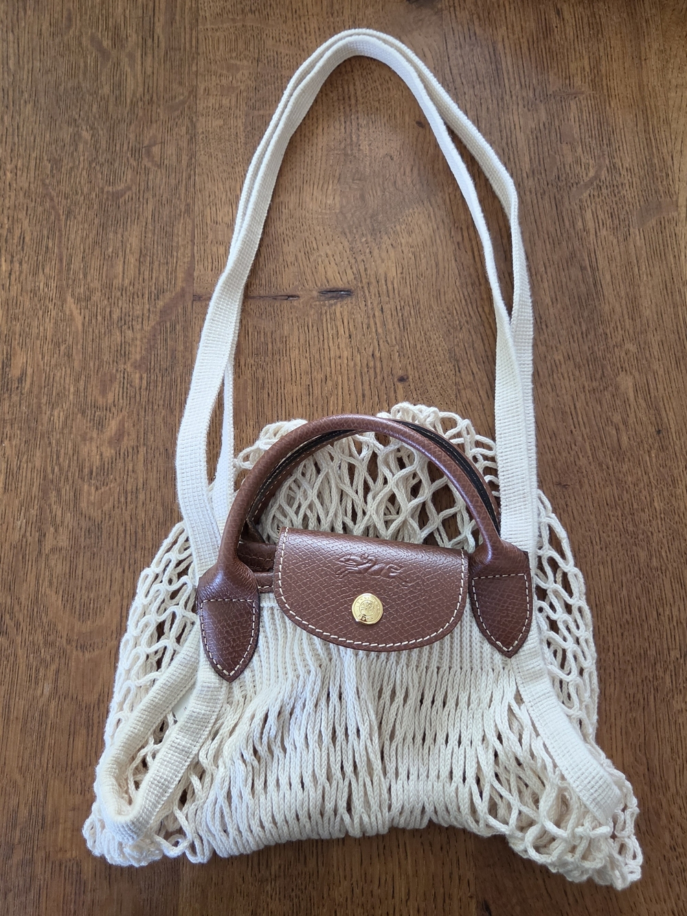 Le Pliage Filet L Mesh bag - Picture 2 of 3